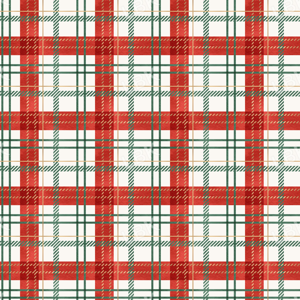 Red and Green Plaid