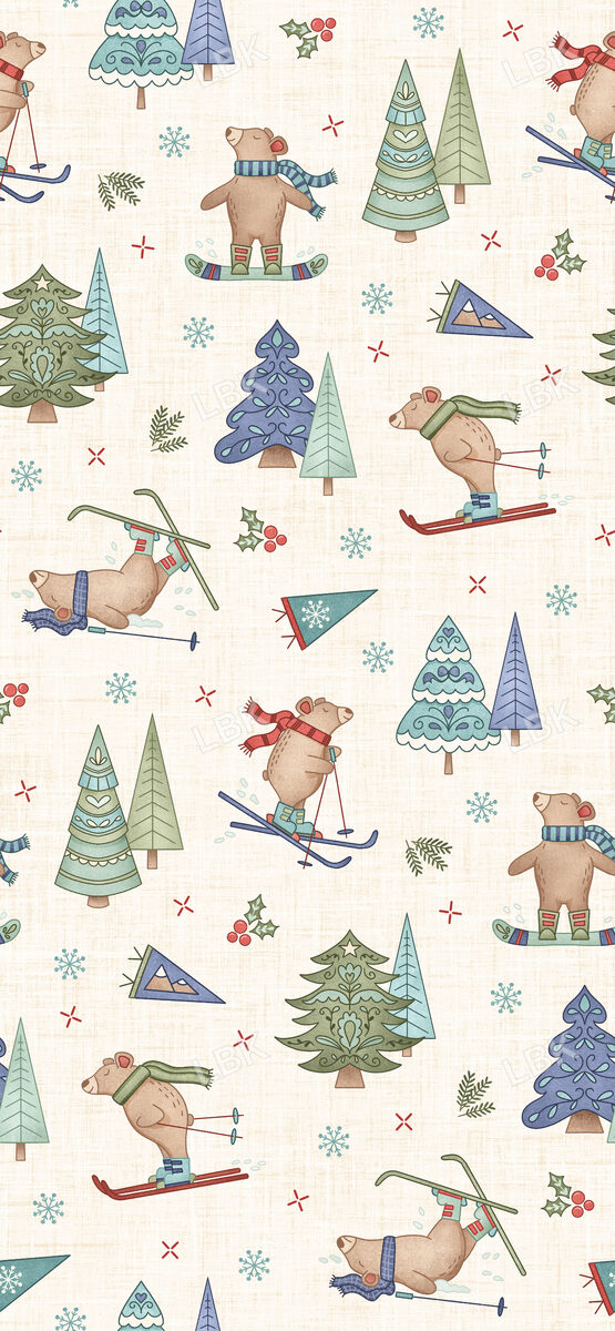 Ski Club Bears Cream