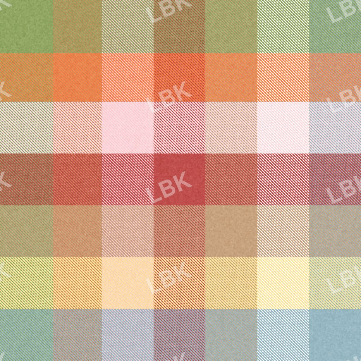 Bright plaid pink multicolor