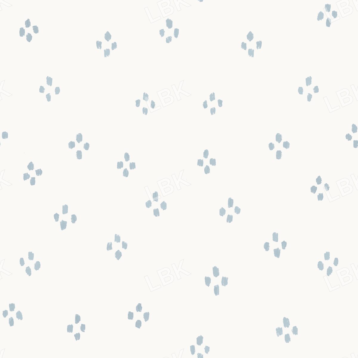 Diamond dot cream light blue