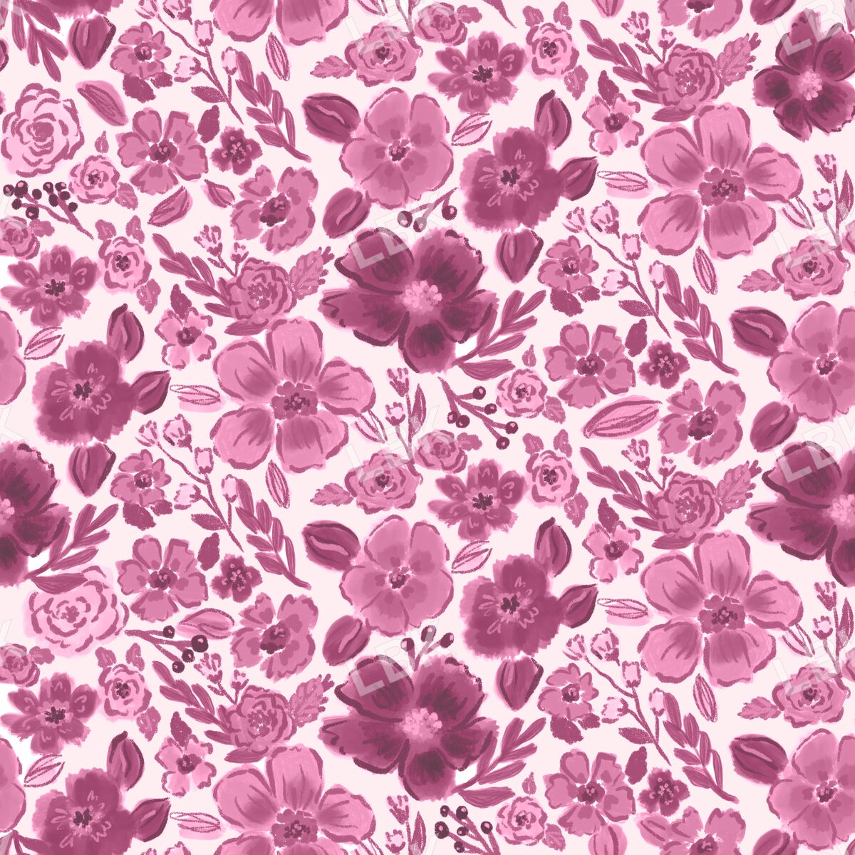 In a pink mood floral