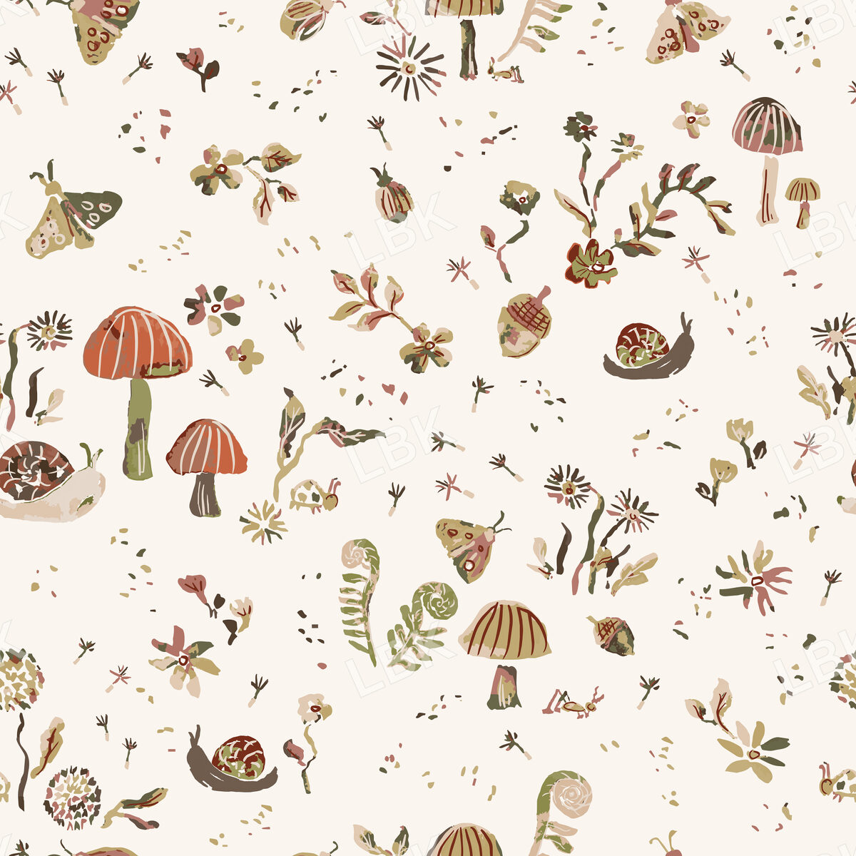 Fern and Fog Hero on Cream