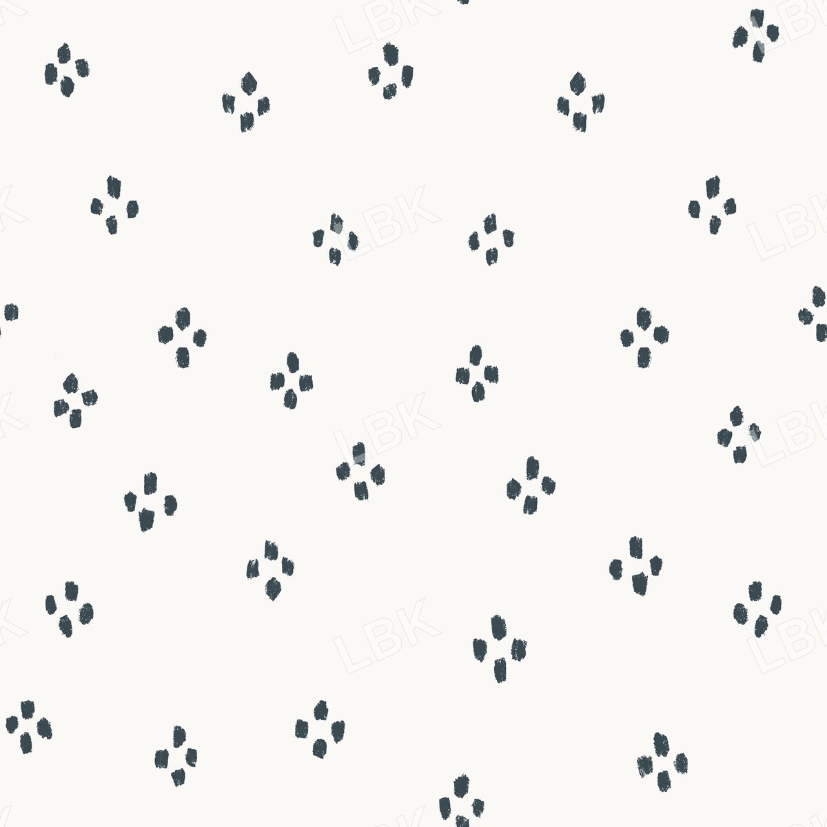 Diamond Dot cream navy blue