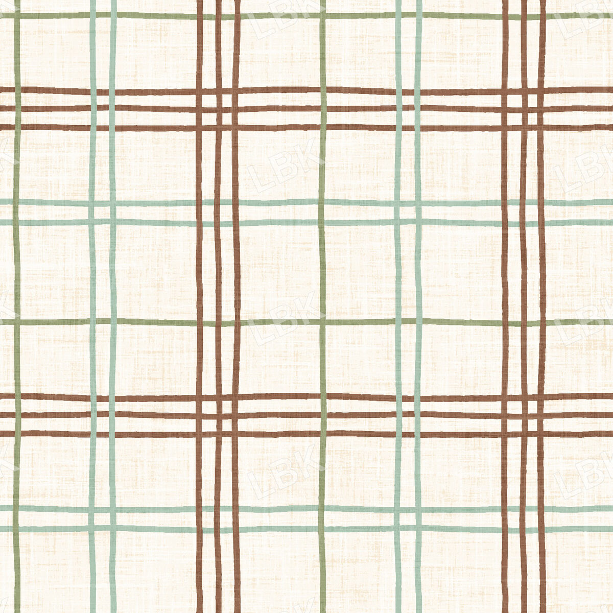 Ski Club Alpine Plaid Green