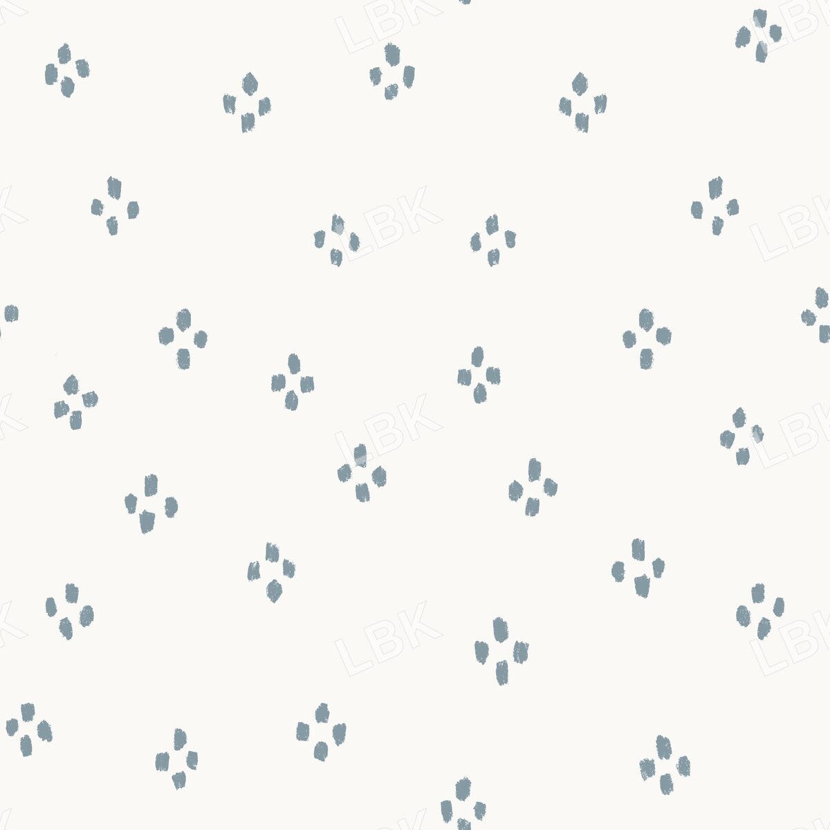 Diamond dot cream dusty blue