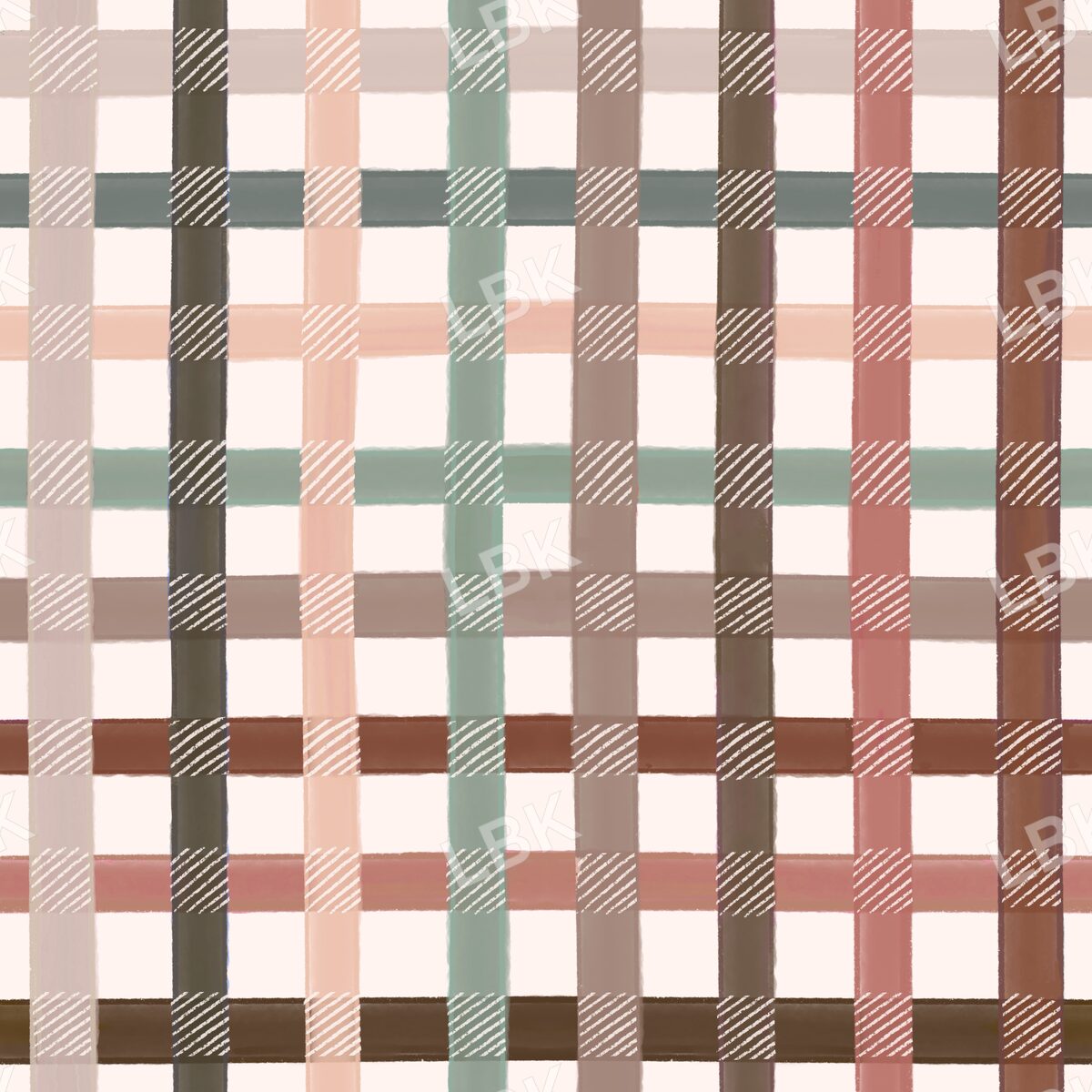 Painted cottage gingham multi
