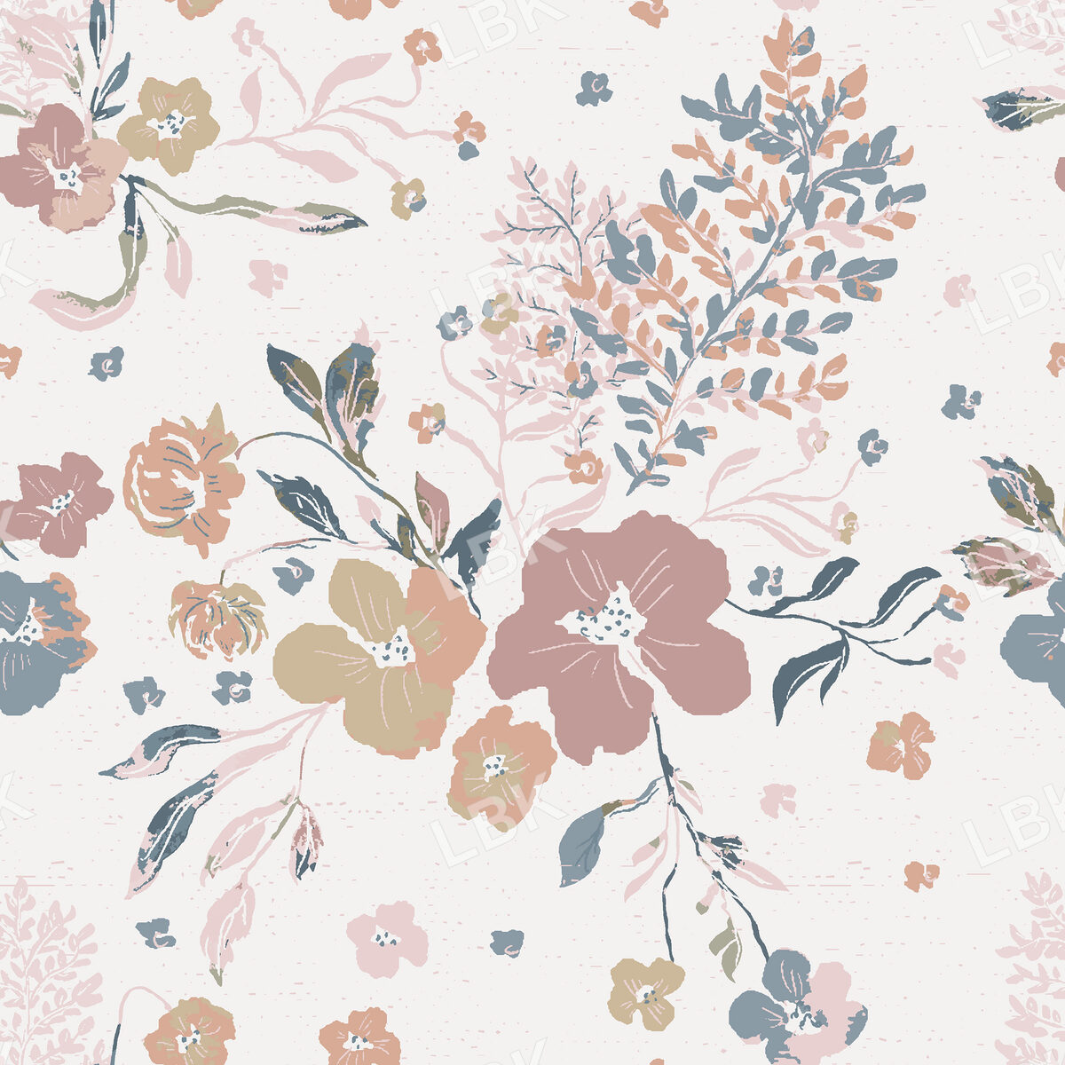 Ballet Bouquet on Light Cream 8