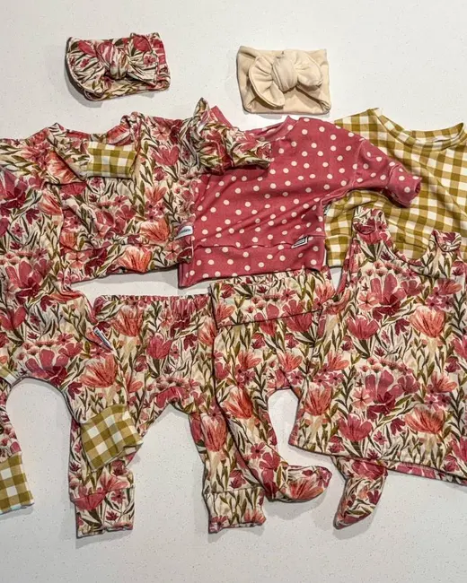 Made with LBK custom fabric